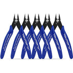 Small Wire Cutters Micro Flush Cutter Snips Zip Tie Cutter-5 Pack - size: 5 Pack