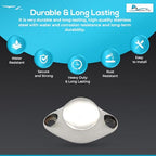 MARINE CITY Magnetic Ball Door Stopper, 316 Stainless Steel Soft Catch Holder for Boats, Marine, and Home – 11lbs (5kg) Strength