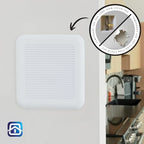 EverSafe EZ-Patch Dual-Function Wall Repair Access Panel, Easy Patch, No-Tool, Removable, 10" x 10" - size: 10" x 10"