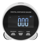 Digital Tape Measure, 0-656.2ft Long Distance Electronic Rolling Ruler with LCD Display, USB Rechargeable Multifunctional Digital Measure Tool Range Finder, Support Data Storage