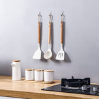 MOVELYST Clear Wall Hooks for Hanging, 15 Hooks+30 Strips, Value Pack (S) - size: Small, style: Clear-15+30