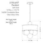 Open Box - Minka Lavery 5195-697 - Pendants Indoor Lighting