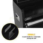 Olympia Tools 26-Inch 4-Drawer Portable Tool Chest Organizer Box, Black - size: 26-Inch Portable
