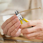BOOSDEN Wire Cutter 6.5 inch Cutting Pliers Diagonal Cutter Snipper 10 Pack - size: 6.5"- 10 Pack