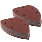 25 Pcs Mouse Detail Sander Sandpaper, 320 Grit, 5 Hole - size: 320 Grit - 25 Pcs