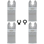 XXGO 4 Pcs Oscillating Multi Tool Diamond Blades for Grout Removal XG3304D - size: 4 Pcs Diamond Flush Cut Blades