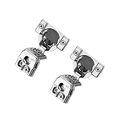 Soft Close Hinges for Kitchen Cabinet Hinges, 1-1/2 Inch Overlay, 10 Pack - size: 1-1/2 inch Overlay