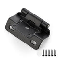 30 Pack 15 Pair Black Cabinet Hinges, 1/2" Semi Wrap Kitchen Hinges - color: Black, size: 1/2" Semi Wrap