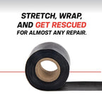 Bond It Rescue Tape, Self-Fusing Silicone Repair Tape, 1 in x 12 ft, Red - color: Red, size: 1" x 12' x 20mil