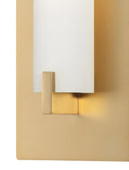 Open Box - Kovacs P5040-248 1 Light ADA Compliant Wall Sconce in Honey Gold from the Tube Collection
