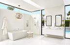 Open Box - Pfister LG49-DF2C Kenzo Widespread Bathroom Faucet with Metal Pop-Up Assembly