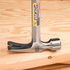 ESTWING Framing Hammer, 22oz Long Handle Straight Rip, Smooth Face, E3-22S - size: 22 oz, style: Smooth Face