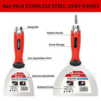 Drywall Tool Kit Putty Knife Set, 8PCS