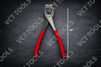 VCT 2 Pack 10 Inch Diagonal Cutting Pliers, Heavy Duty Professional Side Cutters, Non‑Slip Comfort Grip