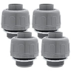 4Pcs 1 Inch NPT Electrical Conduit Connector Fittings - size: 1 Inch