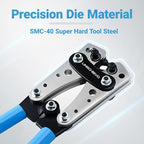 Battery Cable Wire Crimper Tool for AWG 10-1/0 Lug&Terminal