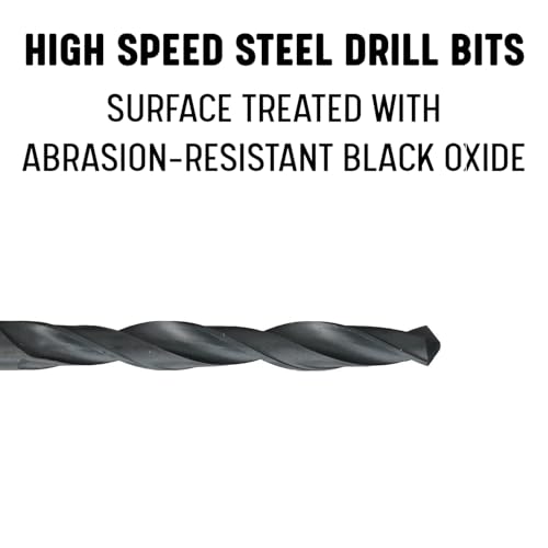 Drill America DWDA/CX122 #2 x 12" High Speed Steel Aircraft Extension Drill Bit, DWDA/C Series - size: #2, style: 12" Length