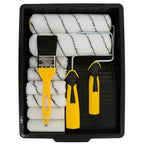 CORAL Easy Coater Decorating Paint Roller Tray & Frame Set, 12 Piece Pack, Roller Brush, 10501