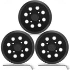 Orbital Sander Pad Replacement for Milwaukee, 3 Pack - style: Plastic Pad 3 PACK