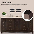 Sofa Legs Square Bed Feet 5 inch Wood Replacement Leg for Furniture Set of 4, Dark Brown… - color: 4sets, size: 5inch