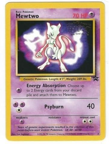 Pokemon - Mewtwo (3) - Wizards Black Star Promos