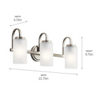 Open Box - Kichler 55087NI - Bathroom Fixtures Indoor Lighting