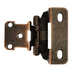 Cabinet Hinge Cabinet Body Spring Hinge Cabinet Door Hinge Part Warped 1/2 inch Embedded self Closing Hinge 4 Pack Oil Rubbed Bronze