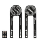 Saker Miter Saw Protractor,7-Inch Aluminum Protractor Angle Finder 2PCS - style: 2 Packs