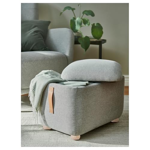Michanco 2 Inch Bun Feet for Furniture Set of 4 Unfinished DIY Wood Furniture Legs for Couch Sofa Ottoman - color: 2 Inch Unfinished