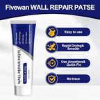 2PCS Drywall Repair Kit with Scraper, Wall Repair Paste Tube Kit with Scraper, Quick Drying Wall Mending Agent for Holes & Cracks, Multi-Functional Drywall Patch Paste Repair Kits for Home DIY