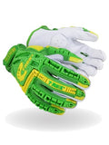 MAGID TRX743 ANSI A6 Cut-Resistant Windstorm Series® Hi-Vis Impact Gloves, 72 Pairs, Size 7/Small - size: 7/S, style: 72 Pairs
