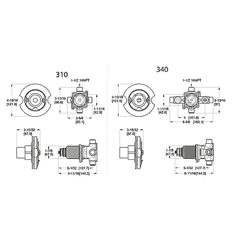 Open Box - Pfister TX9-310A - Rough In Valves Valves