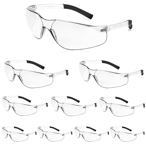 Salfboy Clear Safety Glasses for Men - color: 10 Clear