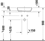 Open Box - Duravit 2660003200 - Bathroom Sinks Sinks