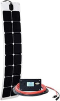 Go Power! GP-FLEX-55: 55 W/2.88A SOLAR KIT WITH 10A DIGITAL CONTROLLER