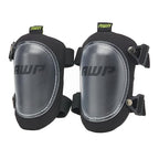 AWP Construction Knee Pads, One Size, 1 Pair, Black - size: 1 Pair, style: Hard Shell Knee Pads