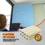 ROLLINGDOG 6" Paint Roller Covers Synthetic Velour Paint Roller - color: 8PC Synthetic Velour Roller sleeves