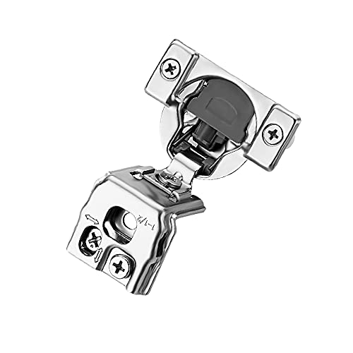 Soft Close Hinges for Kitchen Cabinet Hinges, 1-1/2 Inch Overlay, 10 Pack - size: 1-1/2 inch Overlay