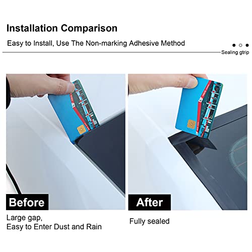 Car Weather Stripping 14mm Car Windshield Weather Seal Rubber Stripping Trim Weatherstrip Adhesive T Shape Sunroof Seal Cover Leak Sound Proofing (16 Feet) - size: 0.55 in x 16 ft