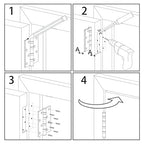 TDCHINGES Rounded Door Hinges Brushed Nickel 3.5 Inch 5/8" Radius 24 Pack - color: Satin Nickel-Rounded, size: 24 Pack