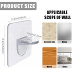 20 Pieces Plastic Shelf Support Peg,Self Adhesive Bracket,Partition Pin for Furniture Kitchen Cabinet Book Shelves Closet Brackets Clapboard Layer