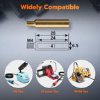Heat Set Insert Tools kit with 60W Soldering Iron & 380 Pcs Threaded Insert - size: ZW380