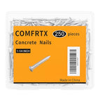 Concrete Nails 1-1/4 Inch for Masonry & Cement Walls - size: 1-1/4 Inch