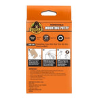 Gorilla Removable Mounting Putty, Natural Tan, 168 Pre-Cut Squares, 1-Pack - size: 168 Squares