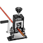 cjc Wire Stripper Machine, for 0.06"-1" Scrap Wires Hand Crank Wire Stripping Machine (Drillable), 3-Channels Wire Peeling Tool for Efficient Copper Cable Stripping, 2 x Spare Blades