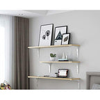 SAYAYO Wall Shelf Bracket White, 6 X 5 Inch Heavy Duty L Bracket for Wood - color: White, size: 6 x 5 Inch (4 PCS)