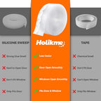Holikme 65FT Weather Stripping Door Seal Draft Stopper Window Seal