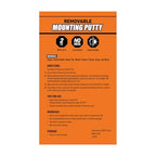 Gorilla Mounting Putty, Natural Tan Color, 84 Pre-Cut Squares - size: 84 Squares