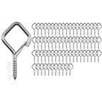 58 Pcs 304 Stainless Steel Ceiling Hooks for Plants & Lights - size: 58PCS