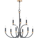 Open Box - Maxim 11377BKAB - Chandeliers Indoor Lighting